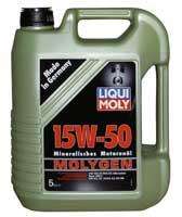 Масло моторное LIQUI MOLY Molygen SAE 15W-50 минеральное 5л